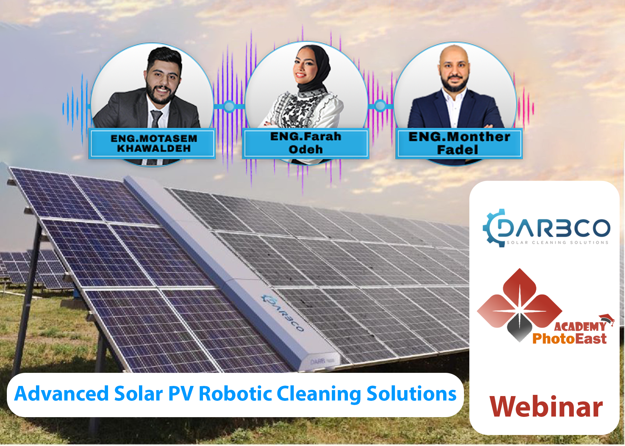 Advanced Solar PV Robotic Cleaning Solutions - Webinar